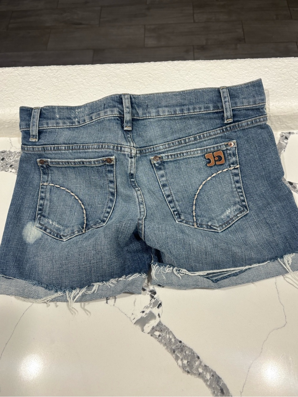 Joe's Jeans Light Blue Distressed Denim size 27